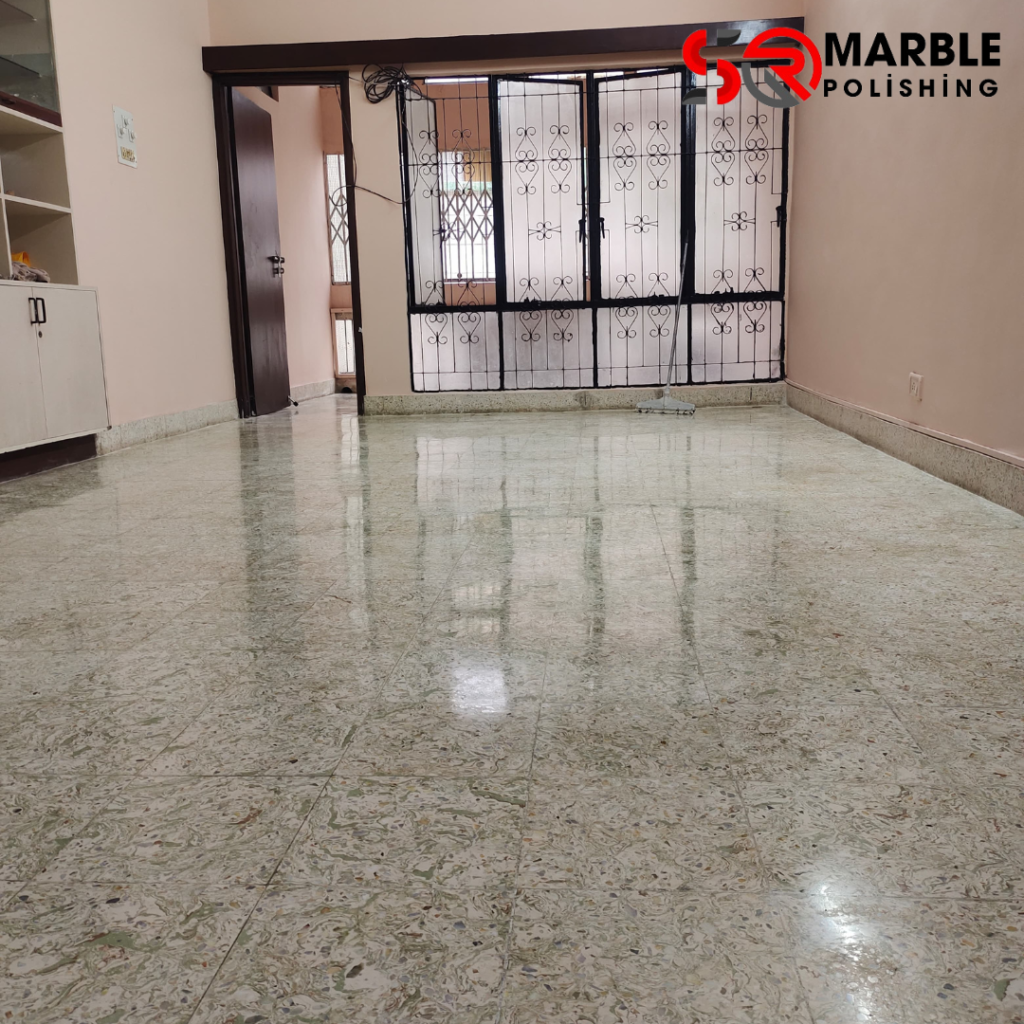 Mosaic Floor Polishing